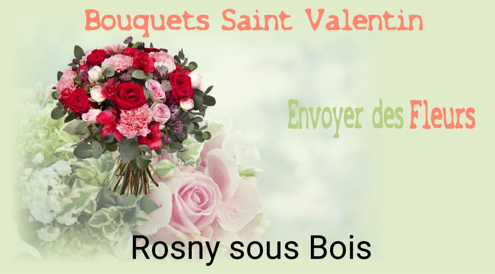 Roses de Saint-Valentin livrées à Rosny-sous-Bois